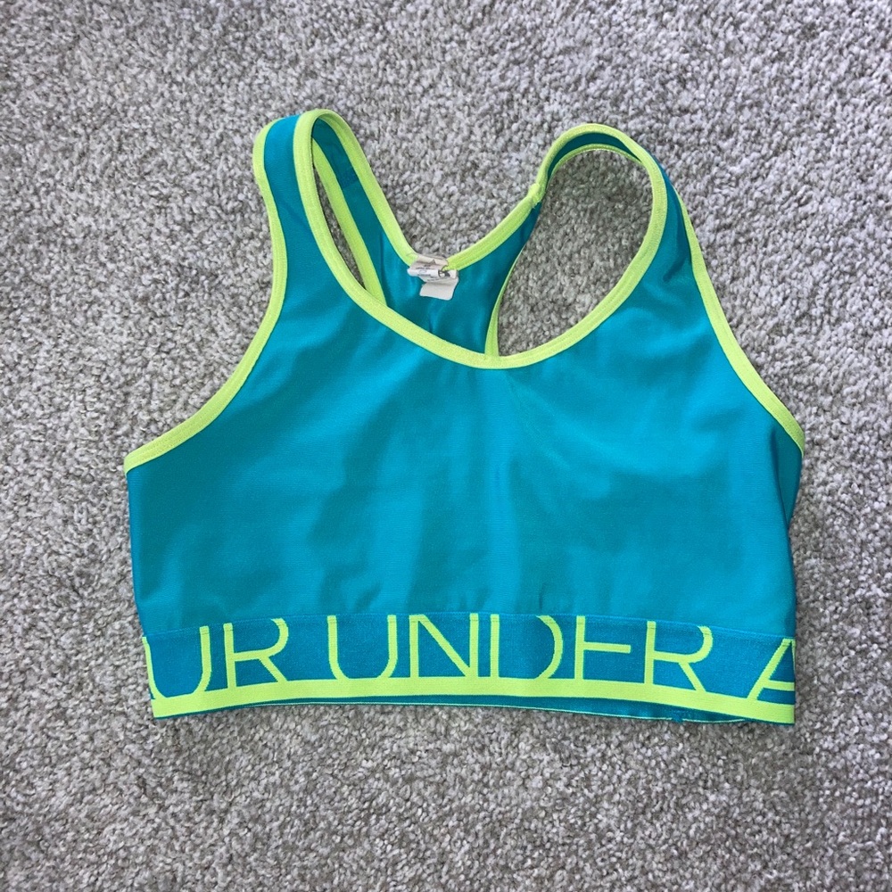 Under Armour Heat Gear Compression Sports Bra